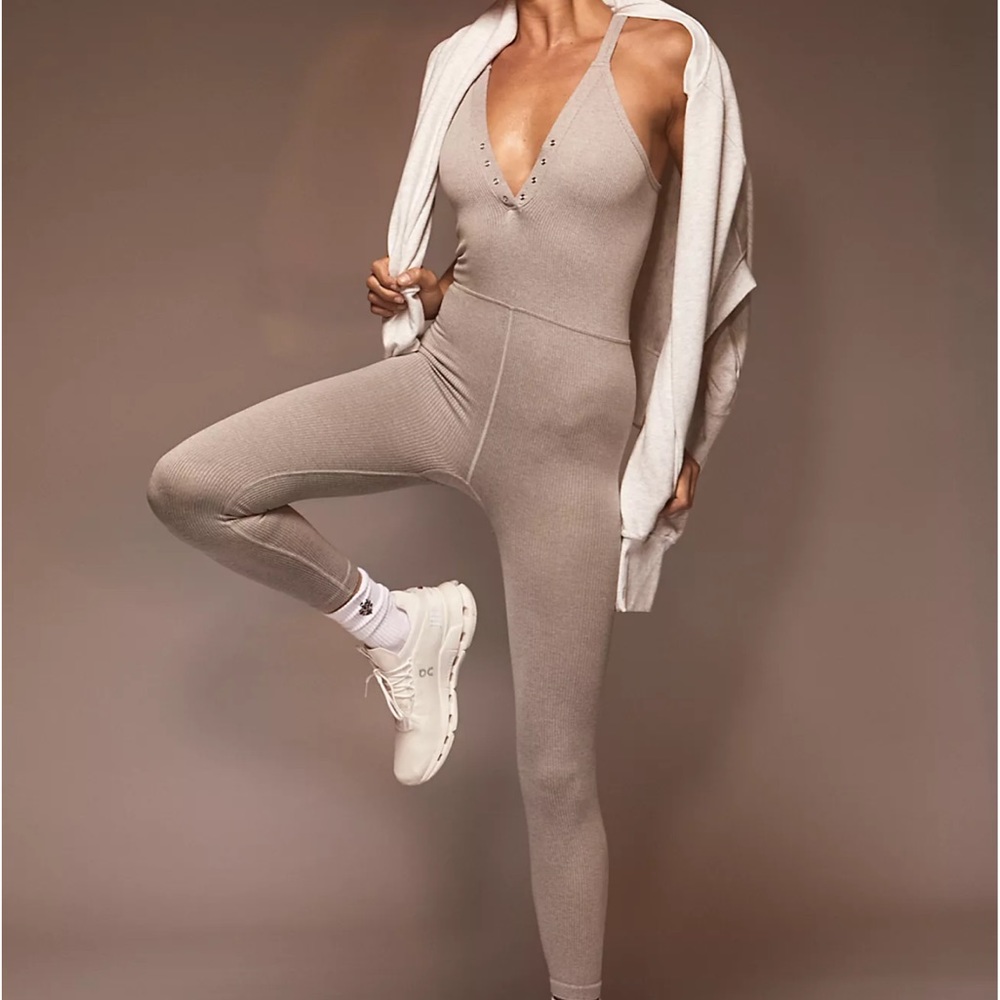 Free People Happiness Runs Henley Onesie